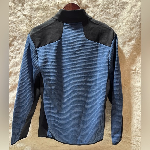 Greg Norman Attack life Mens Colorblock Long Sleeves 1/4 Zip Pullover Small NWT - Picture 10 of 11